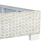 vidaXL Estructura de cama de ratán natural gris 140x200 cm vidaXL Estructura de cama de ratán natural gris 140x200 cm