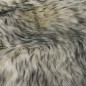 vidaXL Alfombra de piel de oveja mezcla de gris oscuro 60x90 cm vidaXL Alfombra de piel de oveja mezcla de gris oscuro 60x90 cm