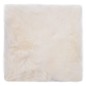 vidaXL Cojines de sillas 2 uds piel de oveja auténtica blanco 40x40 cm vidaXL Cojines de sillas 2 uds piel de oveja auténtica blanco 40x40 cm