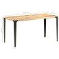 vidaXL Mesa de comedor de madera maciza de mango 140x70x76 cm vidaXL Mesa de comedor de madera maciza de mango 140x70x76 cm