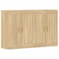 vidaXL Armarios de pared 2 uds madera de ingeniería roble Sonoma vidaXL Armarios de pared 2 uds madera de ingeniería roble Sonoma