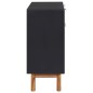 vidaXL Aparador de madera maciza de acacia y MDF 90x33,5x75 cm vidaXL Aparador de madera maciza de acacia y MDF 90x33,5x75 cm