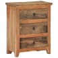 vidaXL Aparador de madera de acacia y madera reciclada 60x33x75 cm vidaXL Aparador de madera de acacia y madera reciclada 60x33x75 cm