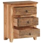 vidaXL Aparador de madera de acacia y madera reciclada 60x33x75 cm vidaXL Aparador de madera de acacia y madera reciclada 60x33x75 cm
