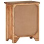 vidaXL Aparador de madera de acacia y madera reciclada 60x33x75 cm vidaXL Aparador de madera de acacia y madera reciclada 60x33x75 cm