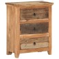 vidaXL Aparador de madera de acacia y madera reciclada 60x33x75 cm vidaXL Aparador de madera de acacia y madera reciclada 60x33x75 cm
