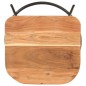 vidaXL Taburetes de cocina 2 unidades madera maciza de acacia vidaXL Taburetes de cocina 2 unidades madera maciza de acacia