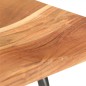 vidaXL Taburetes de cocina 2 unidades madera maciza de acacia vidaXL Taburetes de cocina 2 unidades madera maciza de acacia