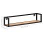 vidaXL Estantes de pared 2 unidades 80 cm madera maciza acacia vidaXL Estantes de pared 2 unidades 80 cm madera maciza acacia