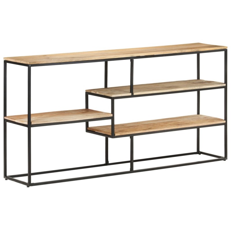vidaXL Aparador de madera de mango rugosa 150x30x75 cm vidaXL Aparador de madera de mango rugosa 150x30x75 cm