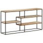 vidaXL Aparador de madera de mango rugosa 150x30x75 cm vidaXL Aparador de madera de mango rugosa 150x30x75 cm