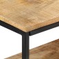 vidaXL Aparador de madera de mango rugosa 150x30x75 cm vidaXL Aparador de madera de mango rugosa 150x30x75 cm