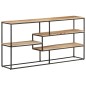 vidaXL Aparador de madera de mango rugosa 150x30x75 cm vidaXL Aparador de madera de mango rugosa 150x30x75 cm