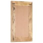 vidaXL Espejo tallado a mano madera maciza de mango 80x50x2,5 cm vidaXL Espejo tallado a mano madera maciza de mango 80x50x2,5 cm