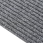 vidaXL Alfombra de pasillo atrapa suciedad 100x350 cm gris vidaXL Alfombra de pasillo atrapa suciedad 100x350 cm gris