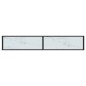 vidaXL Mesa consola vidrio templado mármol blanco 200x35x75,5 cm vidaXL Mesa consola vidrio templado mármol blanco 200x35x75,5 cm