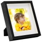 vidaXL Marco de foto caja 3D 5 uds negro 23x23 cm para foto 13x13 cm