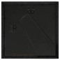 vidaXL Marco de foto caja 3D 5 uds negro 23x23 cm para foto 13x13 cm