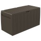 vidaXL Caja de cojines marrón 270 L 117x45,5x57,5 cm vidaXL Caja de cojines marrón 270 L 117x45,5x57,5 cm