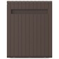 vidaXL Caja de cojines marrón 270 L 117x45,5x57,5 cm vidaXL Caja de cojines marrón 270 L 117x45,5x57,5 cm