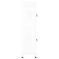 vidaXL Taquilla de acero blanco 38x45x180 cm vidaXL Taquilla de acero blanco 38x45x180 cm