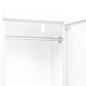vidaXL Taquilla de acero blanco 38x45x180 cm vidaXL Taquilla de acero blanco 38x45x180 cm