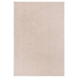 vidaXL Alfombra de pelo corto beige oscuro 200x290 cm