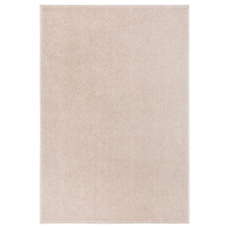 vidaXL Alfombra de pelo corto beige oscuro 200x290 cm