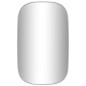 vidaXL Espejo de pared plateado 80x50 cm vidaXL Espejo de pared plateado 80x50 cm