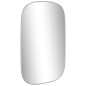 vidaXL Espejo de pared plateado 80x50 cm vidaXL Espejo de pared plateado 80x50 cm