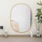 vidaXL Espejo de pared dorado 40x30 cm vidaXL Espejo de pared dorado 40x30 cm