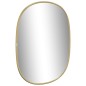 vidaXL Espejo de pared dorado 40x30 cm vidaXL Espejo de pared dorado 40x30 cm
