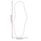 vidaXL Espejo de pared plateado 60x25 cm vidaXL Espejo de pared plateado 60x25 cm