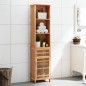 vidaXL Mueble de baño madera maciza de nogal 42x29x182 cm vidaXL Mueble de baño madera maciza de nogal 42x29x182 cm