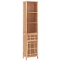 vidaXL Mueble de baño madera maciza de nogal 42x29x182 cm vidaXL Mueble de baño madera maciza de nogal 42x29x182 cm