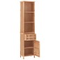 vidaXL Mueble de baño madera maciza de nogal 42x29x182 cm vidaXL Mueble de baño madera maciza de nogal 42x29x182 cm