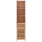 vidaXL Mueble de baño madera maciza de nogal 42x29x182 cm vidaXL Mueble de baño madera maciza de nogal 42x29x182 cm