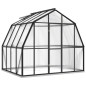 vidaXL Invernadero con estructura de aluminio gris antracita 6,43 m² vidaXL Invernadero con estructura de aluminio gris antracita 6,43 m²