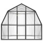 vidaXL Invernadero con estructura de aluminio gris antracita 6,43 m² vidaXL Invernadero con estructura de aluminio gris antracita 6,43 m²