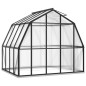 vidaXL Invernadero con estructura de aluminio gris antracita 6,43 m² vidaXL Invernadero con estructura de aluminio gris antracita 6,43 m²