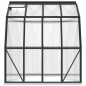 vidaXL Invernadero con estructura de aluminio gris antracita 6,43 m² vidaXL Invernadero con estructura de aluminio gris antracita 6,43 m²