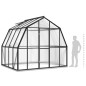 vidaXL Invernadero con estructura de aluminio gris antracita 6,43 m² vidaXL Invernadero con estructura de aluminio gris antracita 6,43 m²