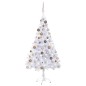 vidaXL Árbol de Navidad artificial con luces y bolas 380 ramas 150 cm vidaXL Árbol de Navidad artificial con luces y bolas 380 ramas 150 cm