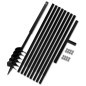 Taladro De Tierra Con Mango 120 mm Con Tubo De Extensión 9 M Acero Taladro De Tierra Con Mango 120 mm Con Tubo De Extensión 9 M Acero