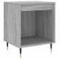 vidaXL Mesita de noche 2 uds madera ingeniería gris Sonoma 40x35x50 cm vidaXL Mesita de noche 2 uds madera ingeniería gris Sonoma 40x35x50 cm