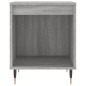 vidaXL Mesita de noche 2 uds madera ingeniería gris Sonoma 40x35x50 cm vidaXL Mesita de noche 2 uds madera ingeniería gris Sonoma 40x35x50 cm
