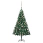 vidaXL Árbol de Navidad preiluminado con luces y bolas verde 180 cm vidaXL Árbol de Navidad preiluminado con luces y bolas verde 180 cm