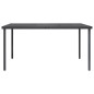 vidaXL Juego de comedor para jardín 5 piezas acero vidaXL Juego de comedor para jardín 5 piezas acero