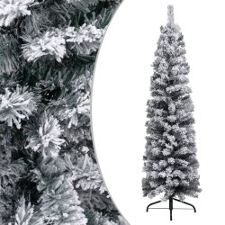 vidaXL Árbol de Navidad preiluminado con luces y bolas verde 150 cm