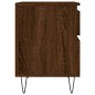 vidaXL Mesita de noche madera de ingeniería marrón roble 40x35x50 cm vidaXL Mesita de noche madera de ingeniería marrón roble 40x35x50 cm